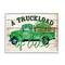 Stupell Industries Truckload Of Luck St Patrick's Day Farmhouse Framed Giclee Art